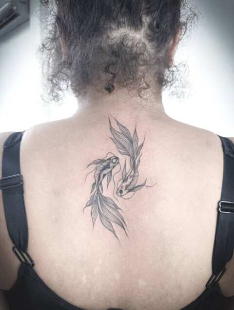 Fine Line Tattoo - Warp Tattoo Shop Chiang Mai