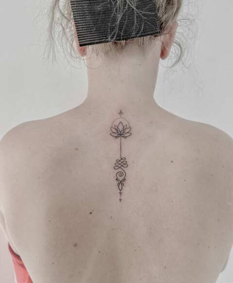 Fine Line Tattoo - Warp Tattoo Shop Chiang Mai